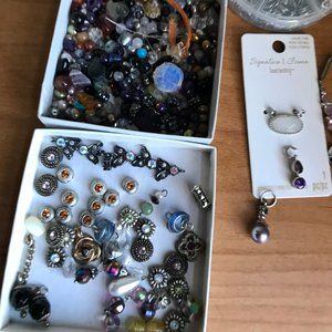 Bundle jewelry making supply~ beads, findings, pendants